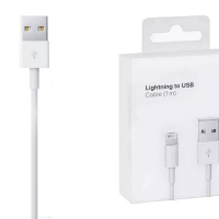 Kабель USB - Lightning, 1.0м, Copy org, коробка, белый 20215937 - Продажа и ремонт компьютерной техники "БАЙТ"