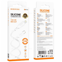 Кабель USB - Lightning BOROFONE BX113 2,4A (белый) 1м силиконовый - Продажа и ремонт компьютерной техники "БАЙТ"