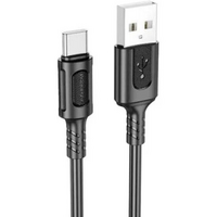 Кабель USB - MicroUSB BOROFONE BX111 2,4A (черный) 1м - Продажа и ремонт компьютерной техники "БАЙТ"