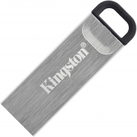Флеш Диск Kingston 64Gb DataTraveler Kyson DTKN/64GB USB3.1 серебристый/черный - Продажа и ремонт компьютерной техники "БАЙТ"