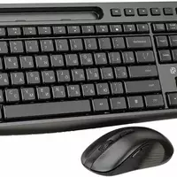 Клавиатура + мышь Оклик S275W клав:черный мышь:черный USB беспроводная slim Multimedia - Продажа и ремонт компьютерной техники "БАЙТ"