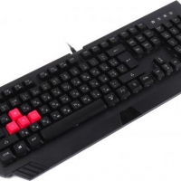 Клавиатура A4Tech Bloody B120N черный USB Multimedia for gamer LED (B120N) - Продажа и ремонт компьютерной техники "БАЙТ"