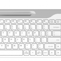 Клавиатура A4Tech Fstyler FK25 белый/серый USB slim FK25 WHITE - Продажа и ремонт компьютерной техники "БАЙТ"