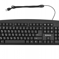 Клавиатура Defender Office HB-910 USB (Черный) - Продажа и ремонт компьютерной техники "БАЙТ"