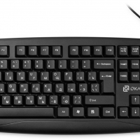 Клавиатура Оклик 105M черный USB (1678092) - Продажа и ремонт компьютерной техники "БАЙТ"