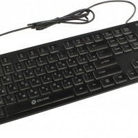 Клавиатура проводная Oklick 510ML Black USB - Продажа и ремонт компьютерной техники "БАЙТ"