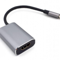 Конвертер переходник USB Type-C (M) -- HDMI (F) + Type-C(F) c USB PD (20036957) - Продажа и ремонт компьютерной техники "БАЙТ"