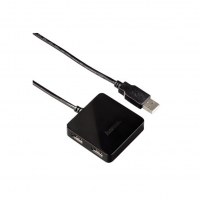 Разветвитель USB 2.0 Hama Square1:4(12131) портов:4 чёрный - Продажа и ремонт компьютерной техники "БАЙТ"