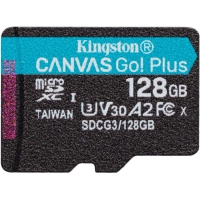 Флеш карта microSDXC 128Gb Class10 Kingston SDCG3/128GBSP Canvas Go! Plus w/o adapter - Продажа и ремонт компьютерной техники "БАЙТ"