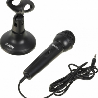 Микрофон SVEN MK-500, черный - Продажа и ремонт компьютерной техники "БАЙТ"
