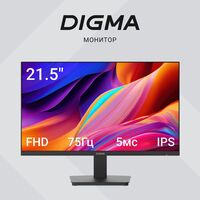 Монитор Digma 21.5" Progress 22P201F IPS FHD чер HDMI VGA 75Hz 250cd Ex DM22SB02 - Продажа и ремонт компьютерной техники "БАЙТ"