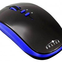 Мышь Oklick 595M черный/синий оптическая bluetooth - Продажа и ремонт компьютерной техники "БАЙТ"