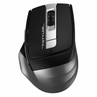 Мышь A4Tech Fstyler FG35S серый/черный оптич. 2000dpi, бесшумный клик, беспроводная USB 5but - Продажа и ремонт компьютерной техники "БАЙТ"
