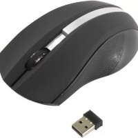 Мышь Оклик 615MW черный оптическая (1200dpi) беспроводная USB для ноутбука (3but) 412852 - Продажа и ремонт компьютерной техники "БАЙТ"