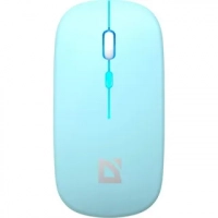 Мышь беспроводная Defender Coda MB-261 голубой USB+BT (бесшумная) - Продажа и ремонт компьютерной техники "БАЙТ"