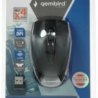 Мышь беспроводная Gembird MUSW-500, черный - Продажа и ремонт компьютерной техники "БАЙТ"