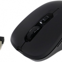 Мышь Оклик 610MWC черный оптич. 1600dpi беспров. USB/USB-C для ноутбука 6but (1158012) - Продажа и ремонт компьютерной техники "БАЙТ"