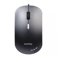 Мышь проводная с подсветкой Smartbuy SBM-288, USB 2400 dpi, 7 цветов, 1.4м - Продажа и ремонт компьютерной техники "БАЙТ"