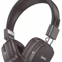 Наушники беспроводные накладные Hoco W56 Earl BT 5.4 (коричневый) - Продажа и ремонт компьютерной техники "БАЙТ"