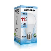 Лампа светодиодная Smartbuy ЛОН А60 E27 11W (880Lm) 4000K дневной свет - Продажа и ремонт компьютерной техники "БАЙТ"