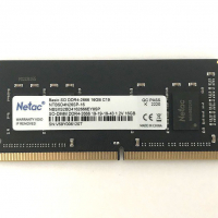 Память SO-DIMM DDR4 16Gb 2666MHz Netac NTBSD4N26SP-16 Basic RTL PC4-21300 260-pin 1.2В single rank с - Продажа и ремонт компьютерной техники "БАЙТ"