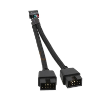Переходник USB 2.0 (папа) - 2 х USB 2.0 (мама) 9 контактов - Продажа и ремонт компьютерной техники "БАЙТ"