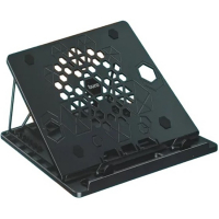 Подставка для ноутбука Buro BU-LS130 15.6" 280x250x15мм 520г металл/пластик черный - Продажа и ремонт компьютерной техники "БАЙТ"