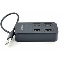 Разветвитель USB 2.0 BPH-1901T 4порт. черный (1992250) - Продажа и ремонт компьютерной техники "БАЙТ"