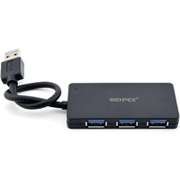 Разветвитель USB 3.0 BPH-3013 4порт. черный (1992323) - Продажа и ремонт компьютерной техники "БАЙТ"