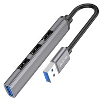 Разветвитель USB HUB  HOCO РHB26 4 в 1 USB3.0  (20079396) - Продажа и ремонт компьютерной техники "БАЙТ"