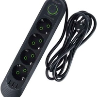 Сетевой фильтр Amper JH-1072U-2В 2,0м / 10A / 4 розетки / 3 USB - Продажа и ремонт компьютерной техники "БАЙТ"