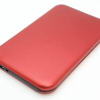 Сменный бокс для HDD/SSD USB3.0-SATA  F2U3 красный металл 2.5" (20021592) - Продажа и ремонт компьютерной техники "БАЙТ"