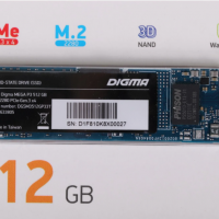 Накопитель SSD Digma Mega M2 512Gb DGSM3512GM23T, M.2 2280, PCI-E 3.0 x4 - Продажа и ремонт компьютерной техники "БАЙТ"