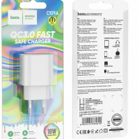 З/У сетевое Hoco C109A 18W QC3.0 micro USB (белый) - Продажа и ремонт компьютерной техники "БАЙТ"