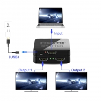 Сплиттер Орбита OT-AVW50 (1 вход HDMI - 2 выхода HDMI) - Продажа и ремонт компьютерной техники "БАЙТ"