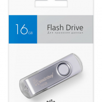 USB флеш накопитель 16 Gb SmartBuy Twist White - Продажа и ремонт компьютерной техники "БАЙТ"