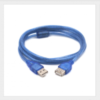 Кабель удлинительный USB2.0 <AM-->AF> 1.5м, синий - Продажа и ремонт компьютерной техники "БАЙТ"