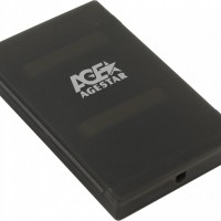 Внешний корпус для HDD/SSD AgeStar SUBCP1 SATA USB2.0 пластик черный 2.5" - Продажа и ремонт компьютерной техники "БАЙТ"