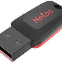 Флеш Диск Netac 32GB U197 NT03U197N-032G-20BK USB2.0 черный/красный - Продажа и ремонт компьютерной техники "БАЙТ"
