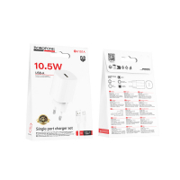 З/У сетевое Borofone BA101A 2,1A + кабель Type-C 1m - Продажа и ремонт компьютерной техники "БАЙТ"