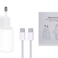 З/У сетевое для Iphone 16ProMAX + кабель, 35W, original - Продажа и ремонт компьютерной техники "БАЙТ"