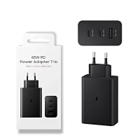 Зарядное устройство PD70 PD65W 2Type-C+USB - Продажа и ремонт компьютерной техники "БАЙТ"