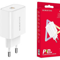 Зарядное устройство сетевое Borofone BA71A PD20W Type-C - Продажа и ремонт компьютерной техники "БАЙТ"