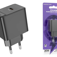 Зарядное устройство сетевое Borofone BAS15A PD30W Type-C - Продажа и ремонт компьютерной техники "БАЙТ"