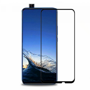 Защитное стекло 9H Huawei P smart Z 2019 черное - Продажа и ремонт компьютерной техники "БАЙТ"