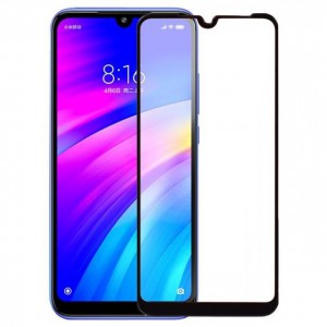 Защитное стекло Xiaomi Redmi 7 (черное) kingkong - Продажа и ремонт компьютерной техники "БАЙТ"