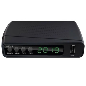 Приставка для цифрового ТВ Perfeo FP_A4351 DVB-T2/C Stream - Продажа и ремонт компьютерной техники "БАЙТ"