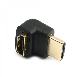 Адаптер  HDMI 1.4 (m-f) угловой (вверх) - Продажа и ремонт компьютерной техники "БАЙТ"