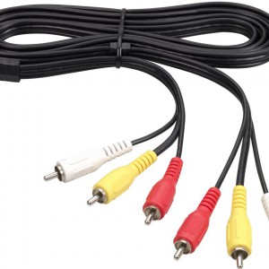 Кабель QYY Q-406 3RCA -->3RCA 1,5 м - Продажа и ремонт компьютерной техники "БАЙТ"