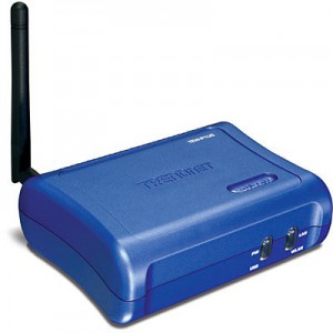 TRENDnet <TEW-P1UG> Wireless USB 2.0 Print Server (1USB2.0, 1UTP  10/100Mbps, 802.11b/g) - Продажа и ремонт компьютерной техники "БАЙТ"
